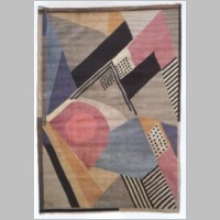 Rug design by Sonia Delaunay, produced in 1925..jpg